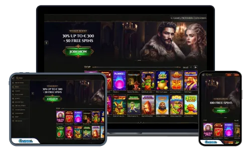 Capture d'écran de l'app Kyngs Casino